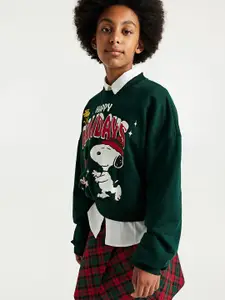 H&M Girls Oversized Sweatshirt