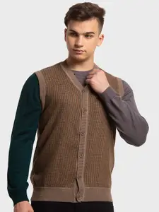 ColorPlus Cable Knit V-Neck Sleeveless Classic Fit Sweater Vest