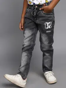 V-Mart Boys Mid Rise Heavy Fade Cotton Jeans