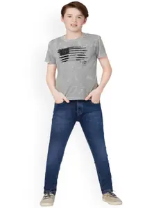 Gini and Jony Boys Clean Look Light Fade Cotton Jeans