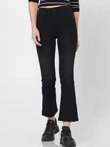 Vero Moda Women Bootcut Mid-Rise Clean Look Stretchable Jeans