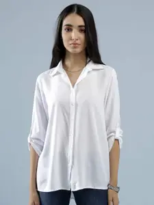 IDK Roll-Up Sleeves Casual shirt
