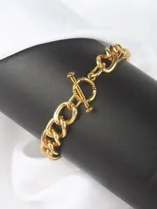 Stylecast X KPOP Brass Gold-Plated Link Bracelet