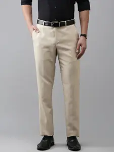 Park Avenue Men Smart Slim Fit Formal Trousers
