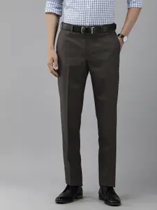 Park Avenue Men Smart Slim Fit Trousers