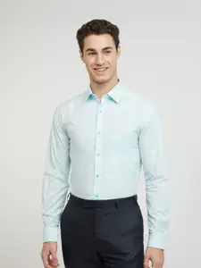 Raymond Pure Cotton Slim Fit Striped Formal Shirt