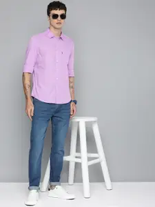 Levis Pure Cotton Slim Fit Opaque Casual Shirt