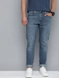 Levis Men 512 Slim Fit Low-Rise Light Fade Stretchable Jeans