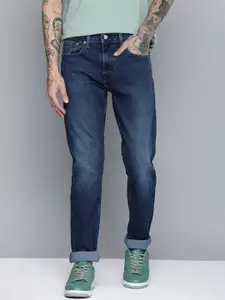 Levis Men 512 Slim Tapered Fit Mid-Rise Light Fade Stretchable Jeans