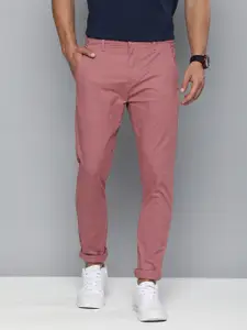 Levis Men 512 Slim Tapered Fit Solid Low-Rise Chinos