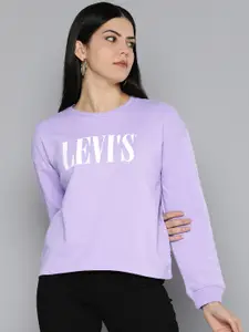 Levis Women Printed Sweatshirt
