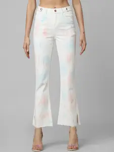 ONLY Women Printed Bootcut Jeans