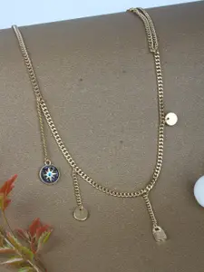 Stylecast X KPOP Brass Gold-Plated Necklace