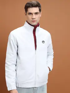 HIGHLANDER High Neck Regular Fit Bomber Jacket