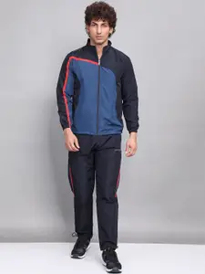 SPORT SUN Mock Collar Sports Tracksuit