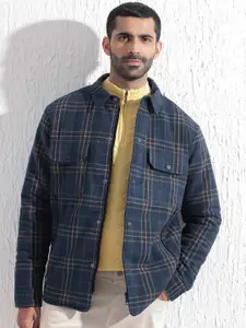 RARE RABBIT Men Hollis Tailored Fit Checked Jacket