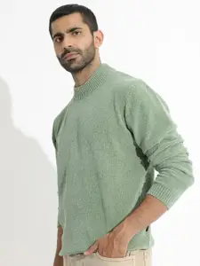 RARE RABBIT Men Chenee High Neck Pullover Sweater