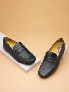 Florsheim Men Round Toe Leather Driving Shoes