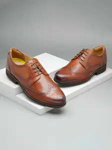 Florsheim Men Perforated Leather Formal Brogues