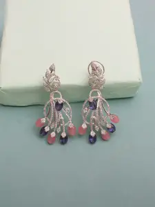 Mirana Silver-Plated Drop Earrings