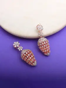 Mirana Rose Gold-Plated Drop Earrings