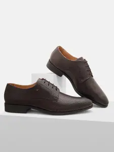 Blackberrys Men RAZOR Textured Leather Formal Derbys