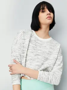max Self Design Cotton Pullover