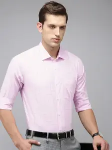 Park Avenue Pure Cotton Slim Fit Checked Formal Shirt
