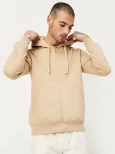 max Hooded Front-Open Sweatshirt