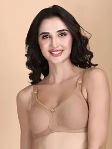 Hill Islands Full Coverage Cut and Sew Cotton Bra with All Day Comfort