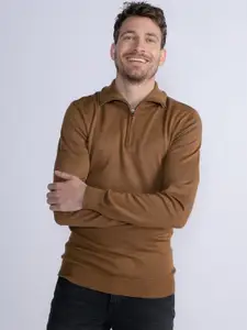 Petrol Spread Collar Pullover