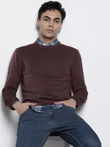 Petrol Round Neck Regular Pullover