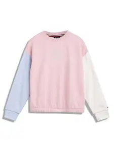 Tommy Hilfiger Girls Colourblocked Pullover