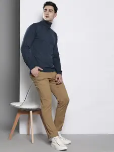 Petrol High Neck Regular Pullover