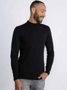 Petrol Men Solid Pullover
