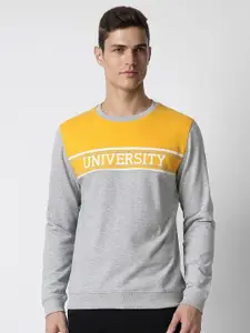 PETER ENGLAND UNIVERSITY Typography Printed Sweatshirt