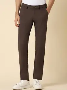 Allen Solly Men Mid-Rise Slim Fit Cotton Trousers