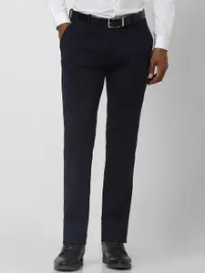 Peter England Men Slim Fit Formal Trousers