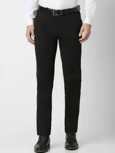 Peter England Men Slim Fit Formal Trousers