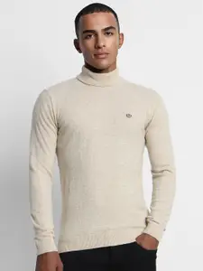 Peter England Casuals Turtle Neck Pullover