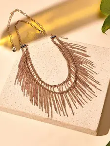 Accessorize Tassel Layered Necklace
