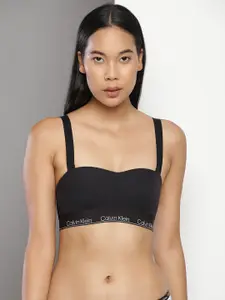 Calvin Klein Medium Coverage Lightly Padded Workout Bra With All Day Comfort