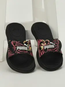 Puma Women Printed Slip-On Flip Flops