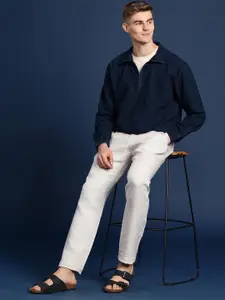 Mast & Harbour Men Solid Denim Jacket