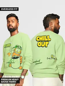 The Souled Store Garfield Chill Out Printed Long Sleeves Sweatshirt