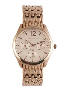 GIORDANO Women Printed Dial & Bracelet Style Straps Analogue Watch GD-2114-11