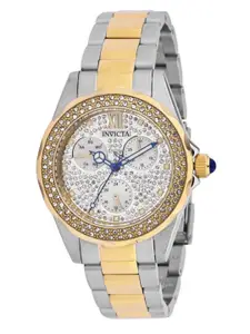 Invicta Men Angel Quartz White Dial Analog Watch 28433
