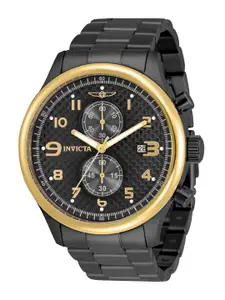 Invicta Men Stainless Steel Water Resistance  Bracelet Style Straps Analogue Watch 34000
