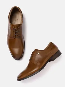 Louis Philippe Men Leather Formal Derbys