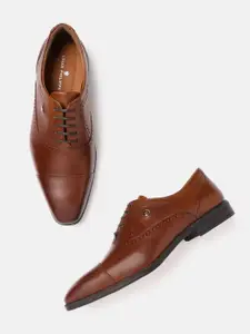 Louis Philippe Men Leather Formal Oxfords